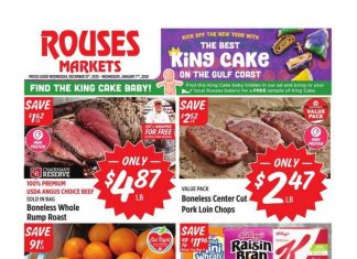 Rouses Weekly Ad Dec 31, 2025 – Jan 07, 2026 (New Year Promotion Included)