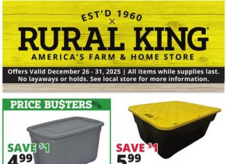 Rural King Weekly AD Dec 25 – Dec 31, 2025