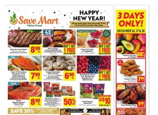 Save Mart Supermarkets Weekly Ad Dec 26 – Jan 01, 2026 (New Year Promotion Included)