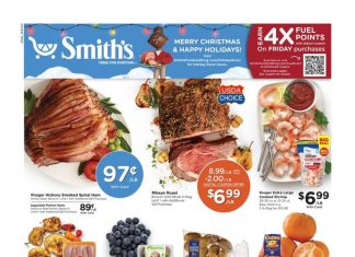 Smith’s Food and Drug Weekly Ad Dec 17 – Dec 25, 2025 (Christmas Promotion Included)