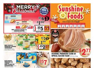 Sunshine Foods Christmas Sale Dec 17 – Dec 30, 2025