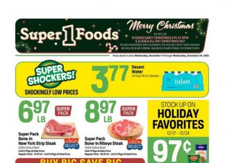 Super 1 Foods Weekly Ad Dec 17 – Dec 24, 2025 (Christmas Promotion Included)