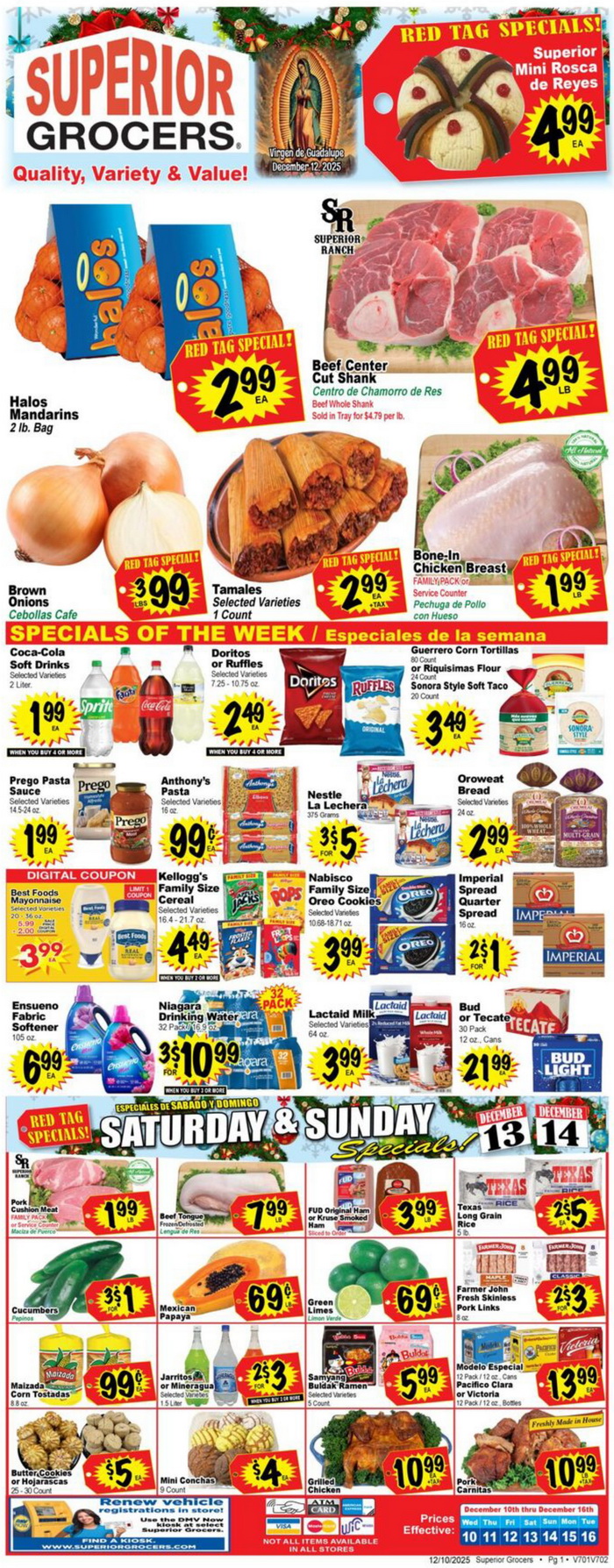 Superior Grocers Weekly Ad Dec 10 Dec 16 2025