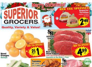 Superior Grocers Weekly Ad Dec 24 – Dec 30, 2025 (Christmas Day Promotion Included)