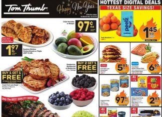Tom Thumb Weekly Ad Dec 26 – Dec 31, 2025 (New Year Promotion Included)