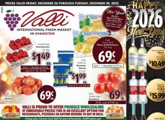 Valli Produce Weekly Ad Dec 26 – Dec 30, 2025 (New Year Promotion Included)