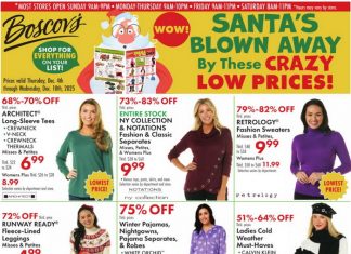 Boscov’s Weekly Ad Dec 04 – Dec 10, 2025