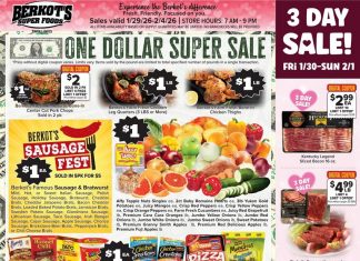 Berkots Weekly Ad Jan 29 – Feb 04, 2026