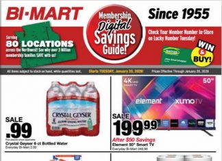Bi-Mart Weekly Ad Jan 20 – Jan 26, 2026