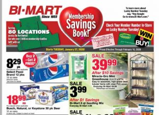 Bi-Mart Weekly Ad Jan 27 – Feb 16, 2026 (Valentine’s Day Promotion Included)