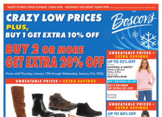 Boscov’s Weekly Ad Jan 15 – Jan 21, 2026