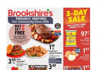 Brookshire’s Weekly Ad Jan 21 – Jan 27, 2026