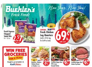 Buehler’s Weekly Ad Jan 02 – Jan 06, 2026 (New Year Promotion Included)