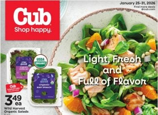 Cub Foods Weekly Ad Jan 25 – Jan 31, 2026
