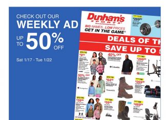 Dunham’s Sports Weekly Ad Jan 16 – Jan 22, 2026