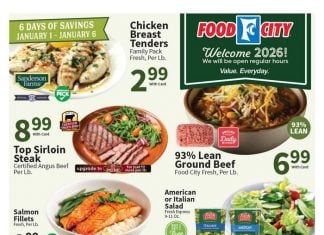 Food City Weekly Ad Jan 01 – Jan 06, 2026