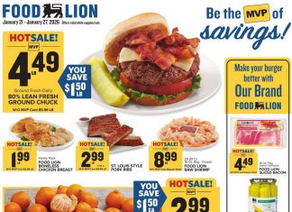 Food Lion Weekly Ad Jan 21 – Jan 27, 2026