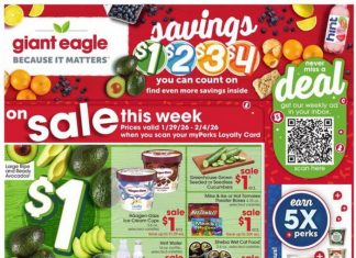 Giant Eagle Weekly Ad Jan 29 – Feb 04, 2026