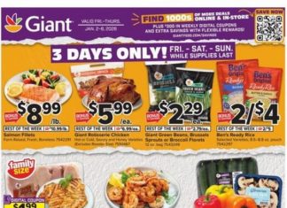 Giant Food Weekly Ad Jan 02 – Jan 08, 2026
