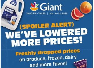 Giant Food Weekly Ad Jan 16 – Jan 22, 2026