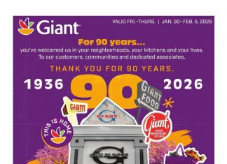 Giant Food Weekly Ad Jan 30 – Feb 05, 2026