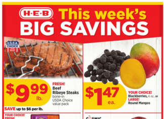 HEB Weekly Ad Jan 07 – Jan 13, 2026