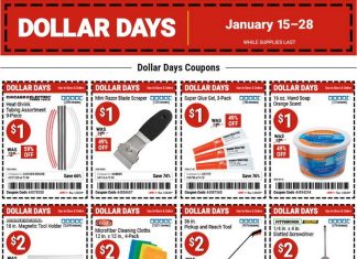Harbor Freight Dollar Days Coupon Sale Jan 15 – Jan 28, 2026