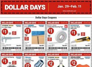 Harbor Freight Dollar Days Coupon Sale Jan 29 – Feb 11, 2026