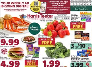 Harris Teeter Weekly Ad Jan 07 – Jan 13, 2026 (New Year Promotion Included)