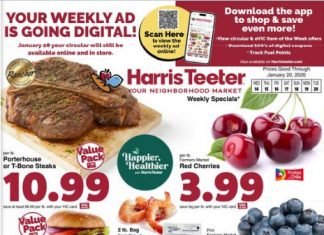 Harris Teeter Weekly Ad Jan 14 – Jan 20, 2026 (New Year Promotion Included)