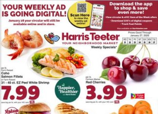 Harris Teeter Weekly Ad Jan 21 – Jan 27, 2026 (Valentine’s Day Promotion Included)