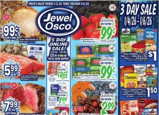 Jewel Osco Weekly Ad Jan 02 – Jan 06, 2026 (New Year & Valentine’s Day Promotions Included)