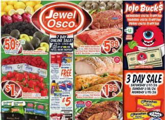 Jewel Osco Weekly Ad Jan 14 – Jan 20, 2026 (Valentine’s Day Promotion Included)
