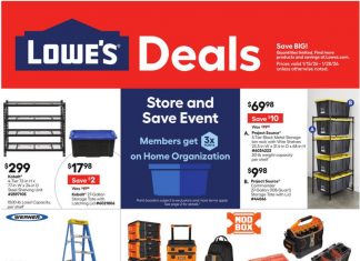 Lowe’s Weekly Ad Jan 15 – Jan 28, 2026