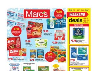 Marc’s Weekly Ad Jan 07 – Jan 13, 2026