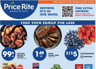 Price Rite Weekly Ad Jan 16 – Jan 29, 2026