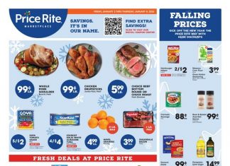 Price Rite Weekly Ad Jan 02 – Jan 08, 2026