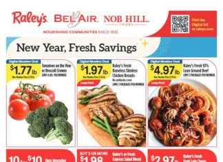 Raley’s Supermarkets Weekly Ad Jan 01 – Jan 06, 2026 (New Year Promotion Included)