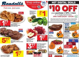 Randalls Weekly Ad Jan 21 – Jan 27, 2026