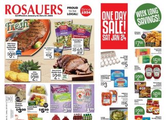Rosauers Weekly Ad Jan 21 – Jan 27, 2026