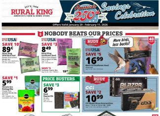 Rural King Weekly Ad Jan 29 – Feb 11, 2026