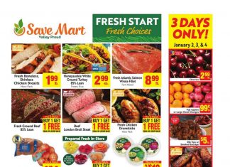 Save Mart Supermarkets Weekly Ad Jan 02 – Jan 06, 2026