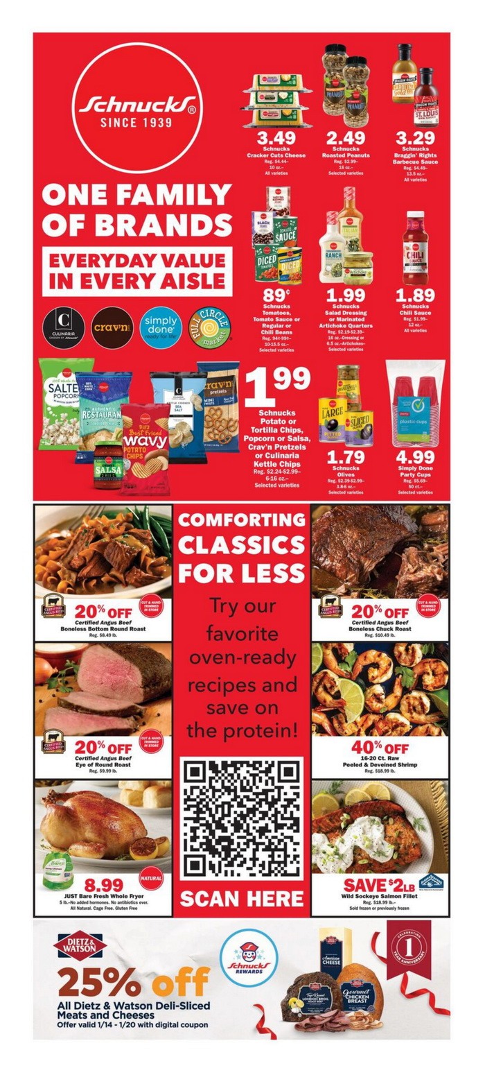 Schnucks Weekly Ad Jan 14 Jan 20, 2026