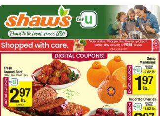 Shaw’s Weekly Ad Jan 02 – Jan 08, 2026