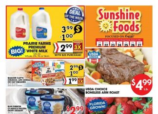 Sunshine Foods Weekly Ad Jan 21 – Jan 27, 2026