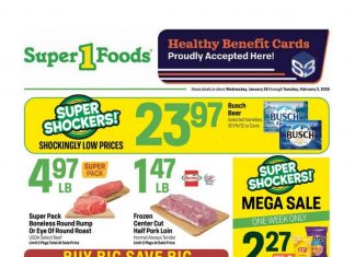 Super 1 Foods Weekly Ad Jan 28 – Feb 03, 2026