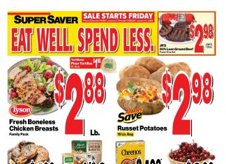 Super Saver Weekly Ad Jan 02 – Jan 06, 2026