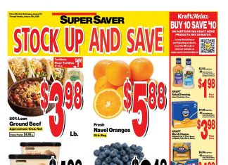 Super Saver Weekly Ad Jan 07 – Jan 13, 2026
