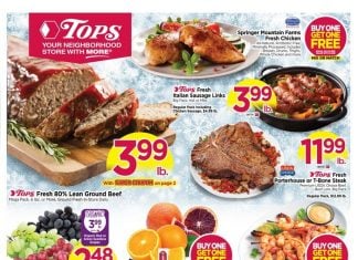 Tops Weekly Ad Jan 18 – Jan 24, 2026