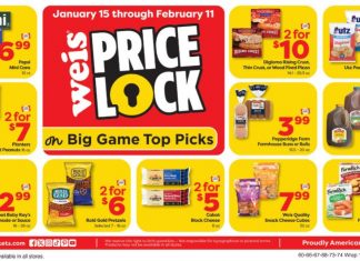 Weis Markets Weekly Ad Jan 15 – Jan 21, 2026